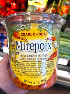 TJ's mirepoix