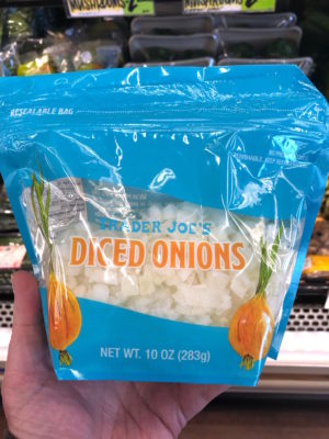 TJ's diced onions
