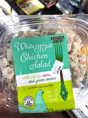 TJ's white meat chicken salad