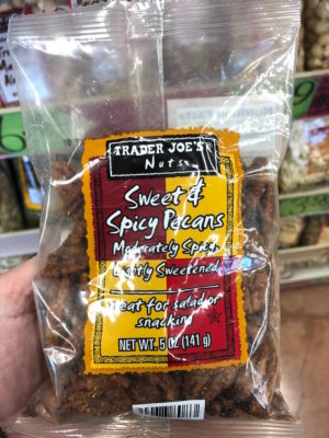 TJ's sweet and spicy pecans