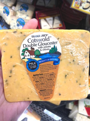TJ's double gloucester cheese