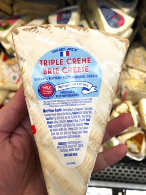 TJ's triple creme brie