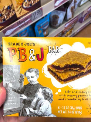 TJ's gf pb&j bars