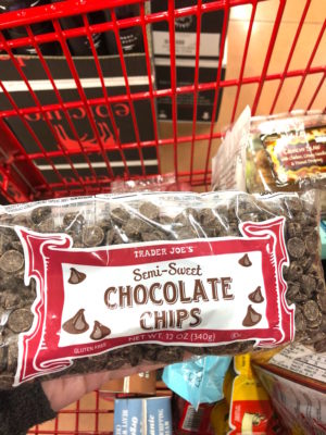 TJ's chocolate chips