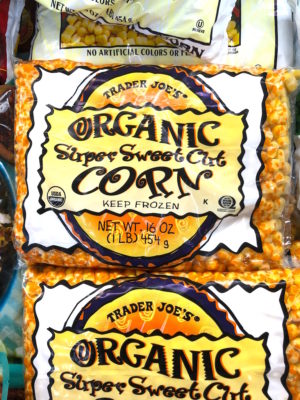 TJ's frozen corn